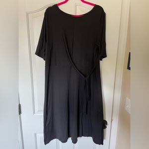 Cuddl Duds Flexwear SS Midi Dress